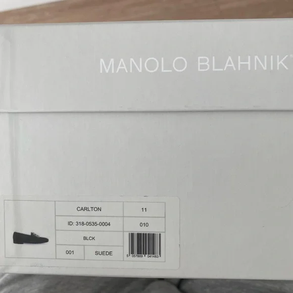 Manolo Blahnik | Shoes | Black Suede Carlton Worn Once  display picture 1